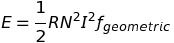 Energy stored inside a solonoid